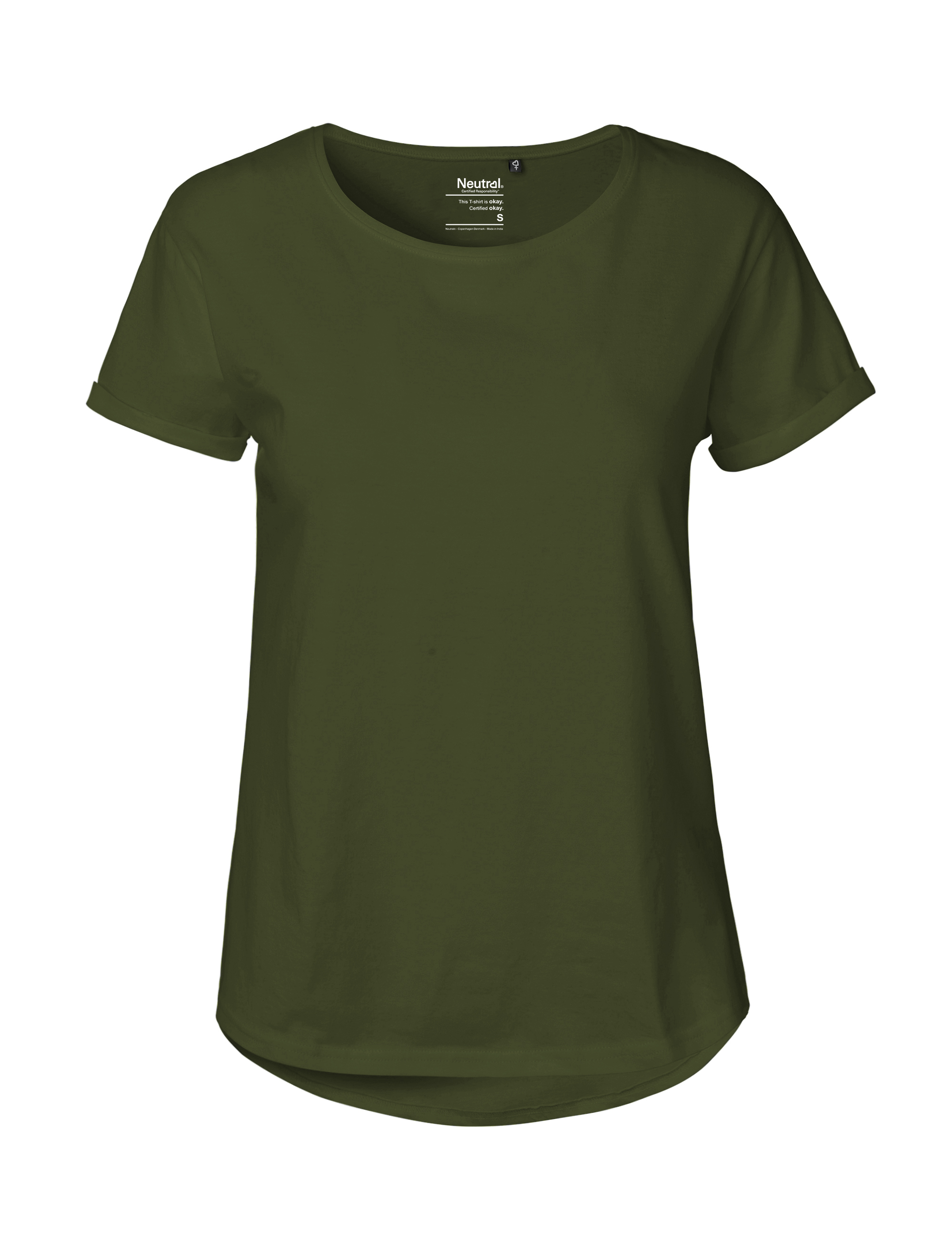 Neutral Ladies FlagshipStore Hamburg T-Shirt Roll Up Sleeve 